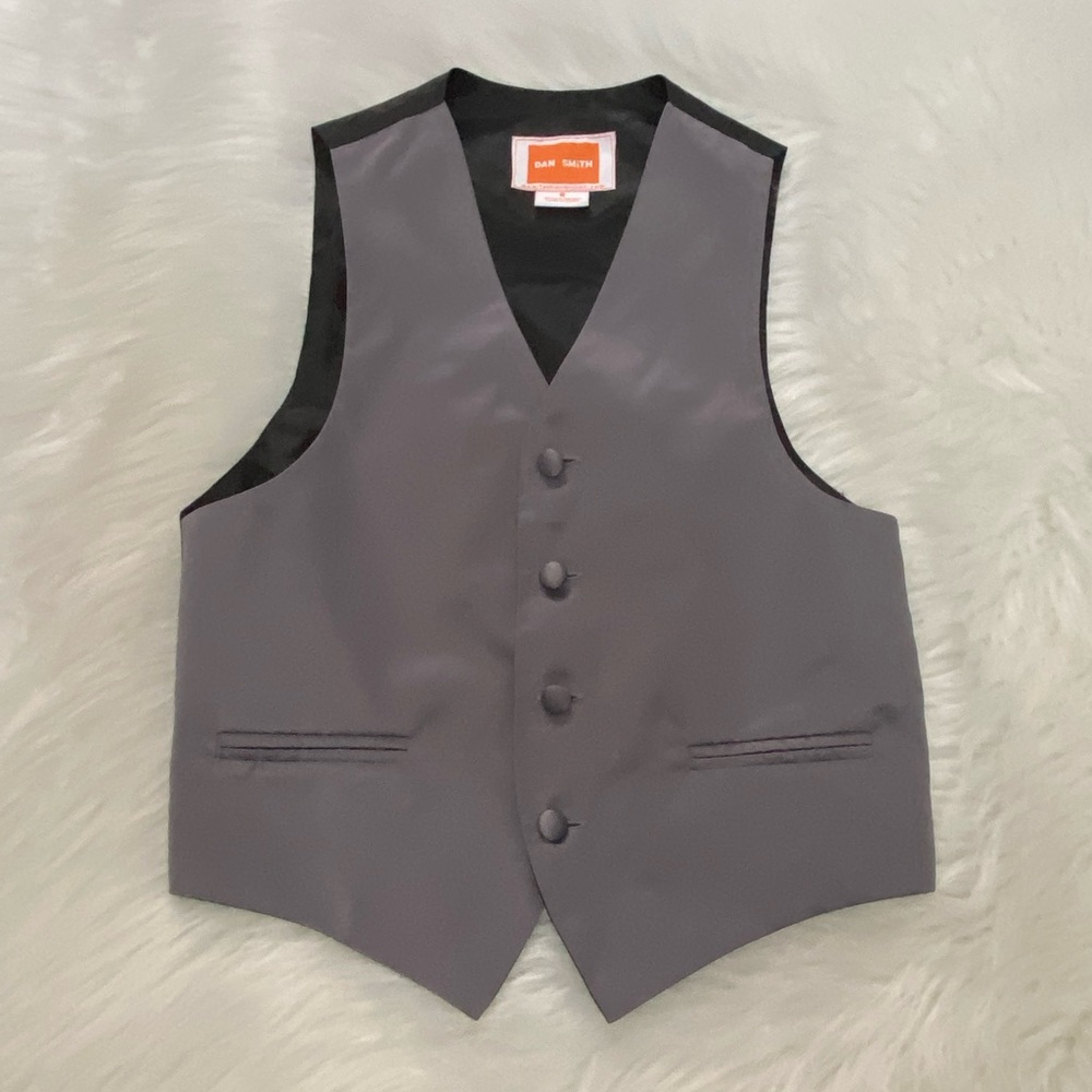 Dan Smith Gray Dressy Vest 6